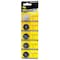 Exell Battery 5pk Exell 3V Lithium Coin Cell Battery CR2016 Replaces DL2016, ECR2016 EB-CR2016 - alternate 1